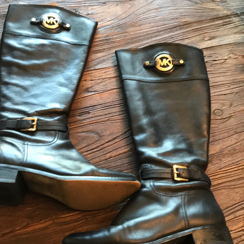 Michael Kors riding boots